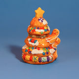 Gingerbread Christmas Tree Trinket Box
