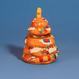 Gingerbread Christmas Tree Trinket Box