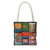 San Francisco Stamp Tote Bag