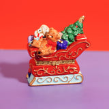 Christmas Sleigh Trinket Box