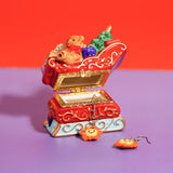 Christmas Sleigh Trinket Box