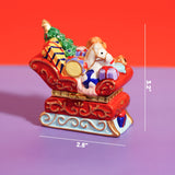 Christmas Sleigh Trinket Box