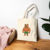 Muscle Bear Tote Bag