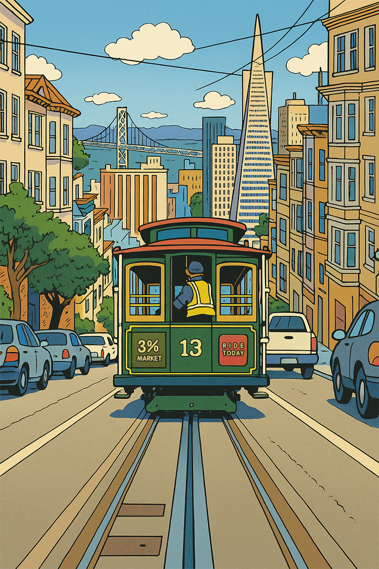 It started in San Francisco, with a tiny table and a big love for art.