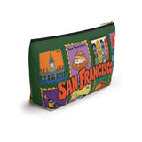San Francisco Stamp Accessory Pouch