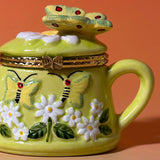 Butterfly Watering Can Trinket Box