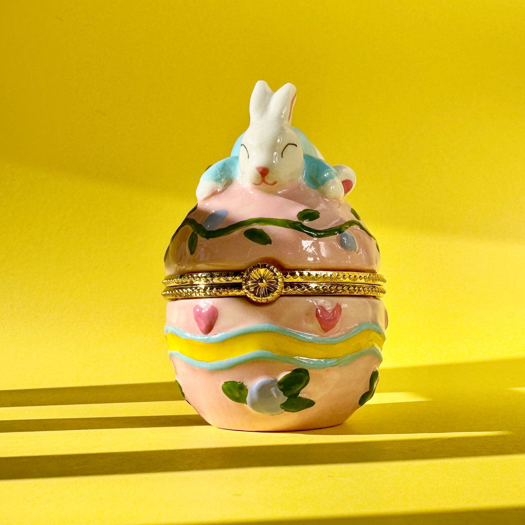 Bunny Egg Trinket Box