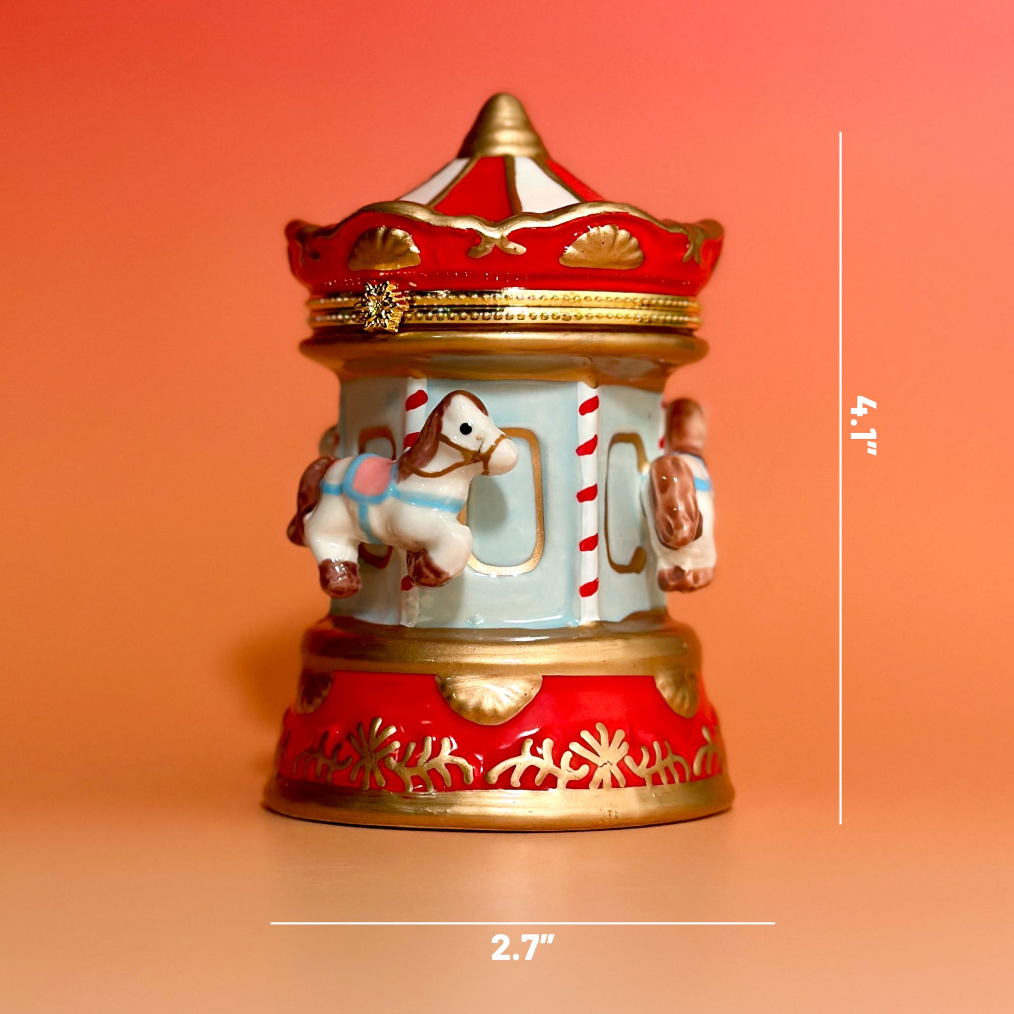 Carousel Trinket Box