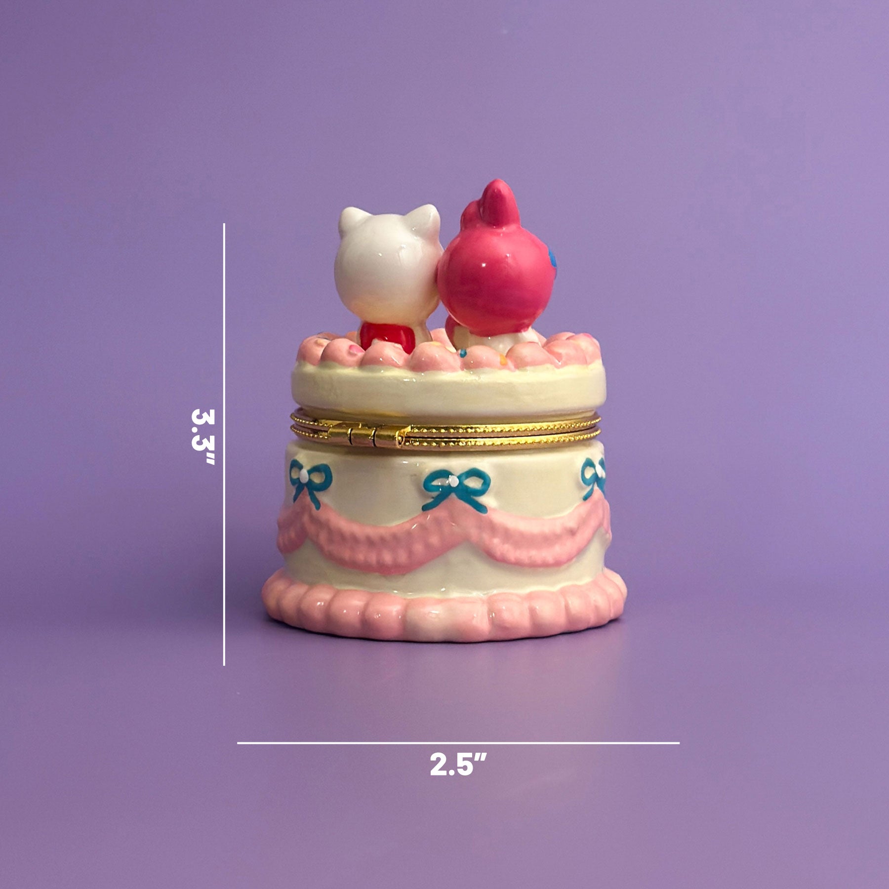 Hello Kitty and Friends Hand-Painted Trinket Box