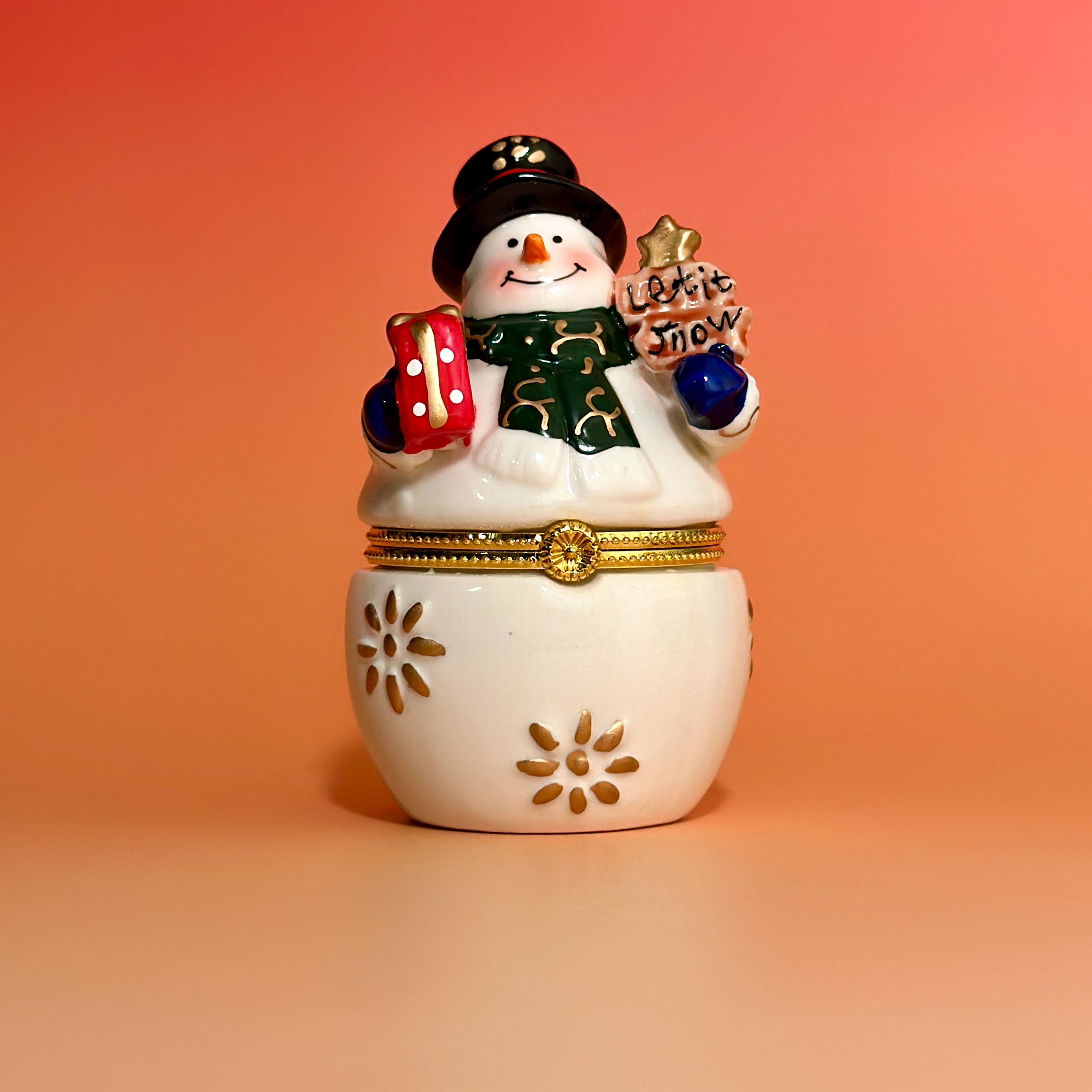 Snowman Trinket Box – 3PERCENTMARKET