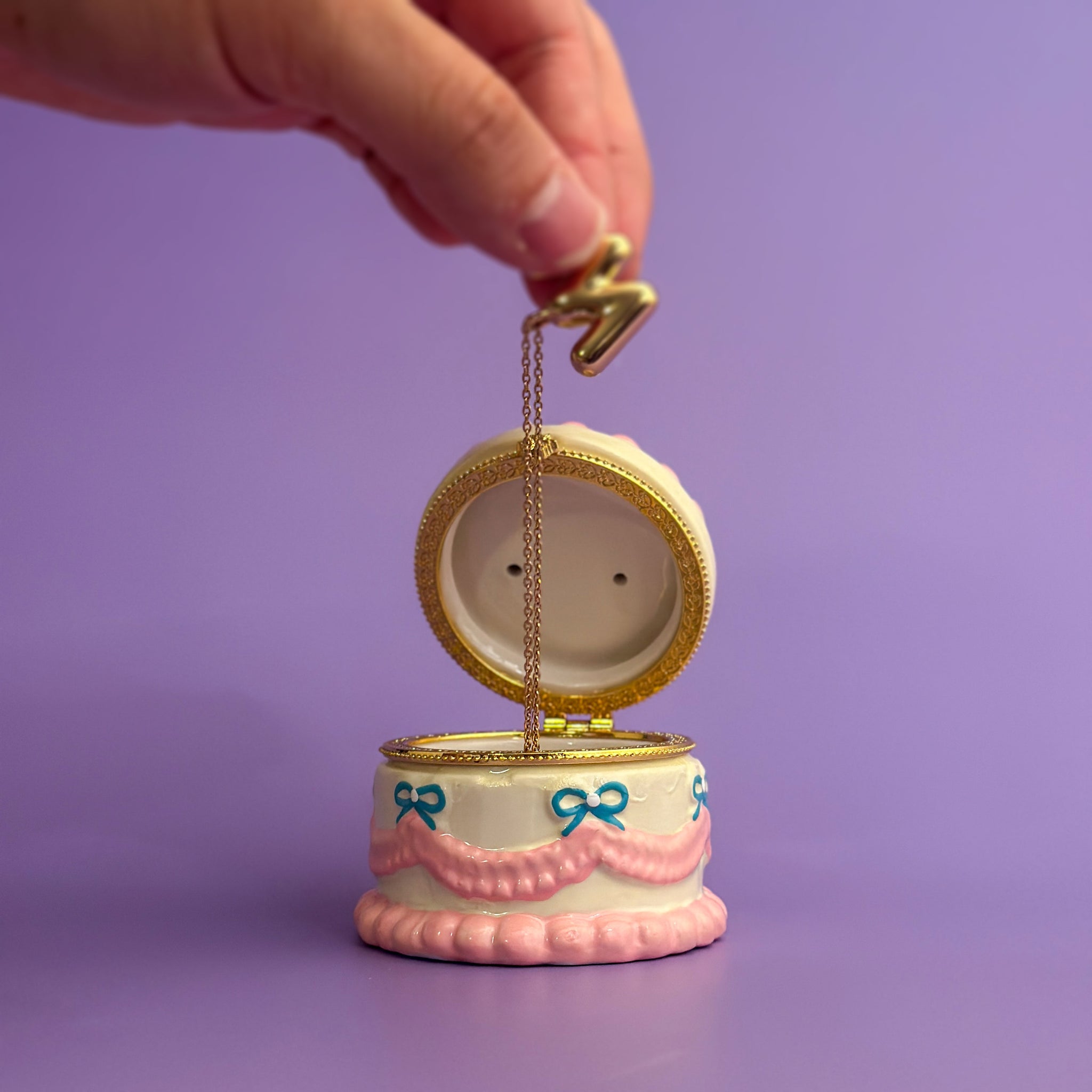 Hello Kitty and Friends Hand-Painted Trinket Box