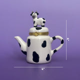 Cow Teapot Trinket Box