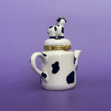 Cow Teapot Trinket Box