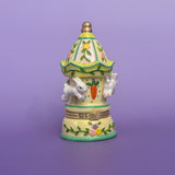Bunny Carousel Trinket Box