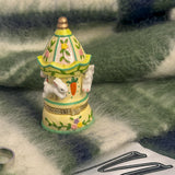 Bunny Carousel Trinket Box