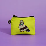 Pigeon Keychain Coin Pouch