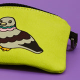 Pigeon Keychain Coin Pouch