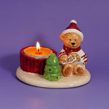 Gingerbread Bear Tea Light Holder
