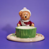 Christmas Bear Tea Light Holder