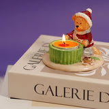 Christmas Bear Tea Light Holder