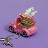 Bunny Car Trinket Box