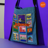 San Francisco Stamp Shoulder Tote Bag