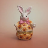 Smiling Bunny Trinket Box
