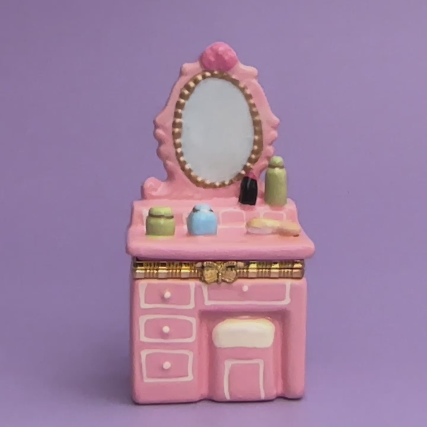 mini dresser trinket box Pink Dresser Trinket Box – 3PERCENTMARKET