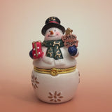Snowman Trinket Box