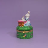 Bunny Picnic Trinket Box