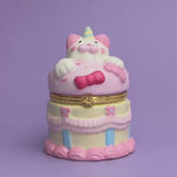 Birthday Cake Bear Trinket Box